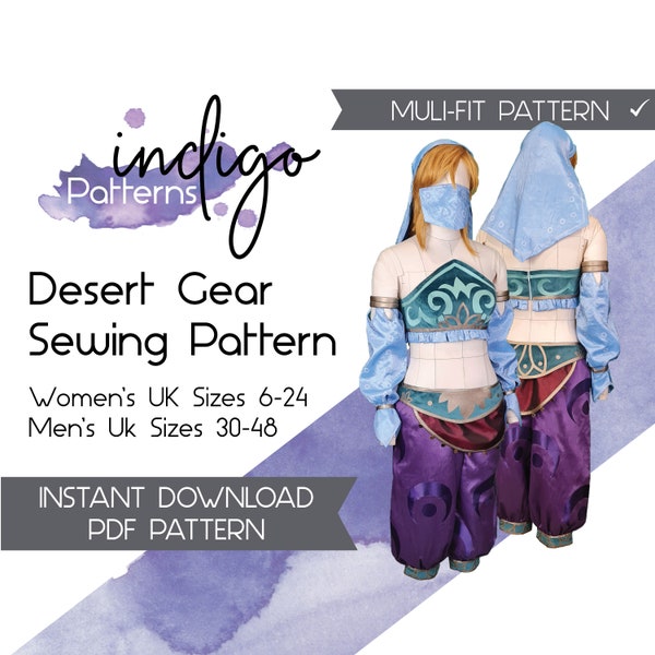 Desert Gear Sewing Pattern - Digital Download