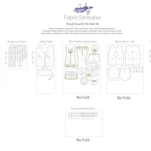 Royal Guard Uniform Sewing Pattern - Digital Download - Etsy