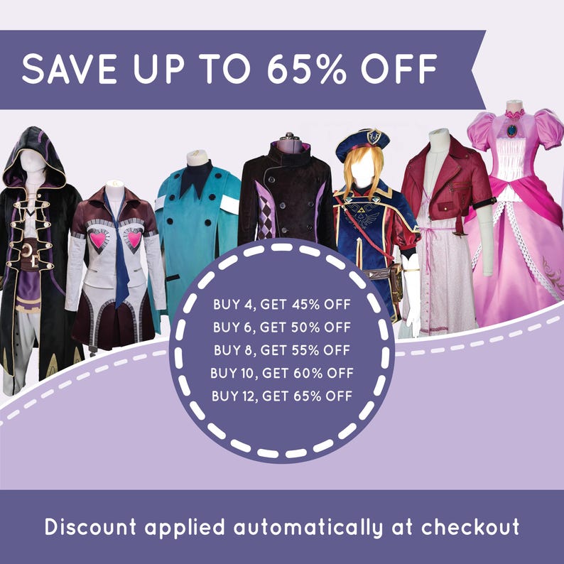 Student Witch Hat Atelier Cloak Cosplay Sewing Pattern: UK Sizes 4-30 (Digital Download) image 12