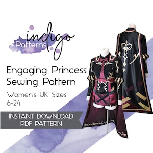 Alear   Engage Cosplay Sewing Pattern, Alear Cosplay Sewing Pattern, Alear Costume Pattern,  Cosplay Pattern,