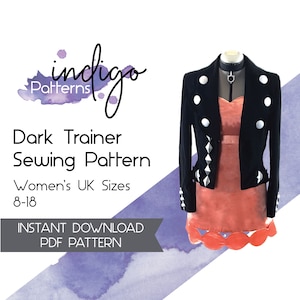 Marnie Cosplay Sewing Pattern - Digital Download Sewing Pattern in Women&#39;s UK Sizes 8-18