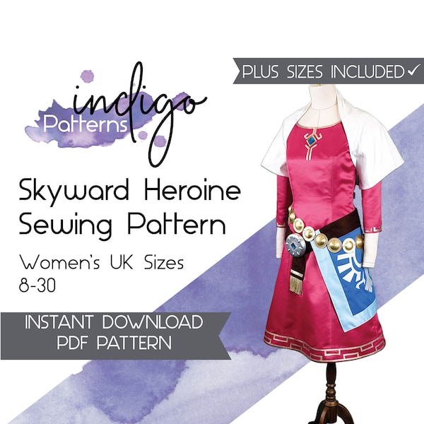 Skyward Heroine Sewing Pattern - Digital Download