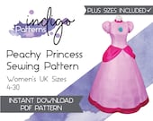 princess peach dress pattern Simplicity 8476 Pattern Review for Princess Peach  A to Z Cosplay