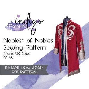 Noblest of Nobles Sewing Pattern - Digital Download