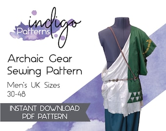 Archaic Tunic Cosplay Sewing Pattern