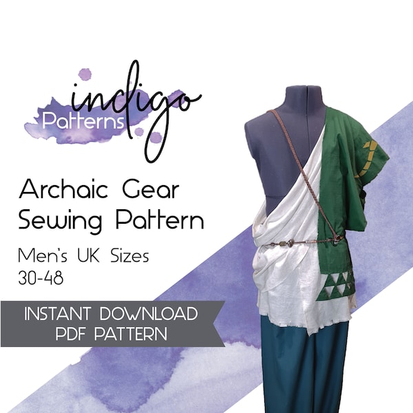 Archaic Tunic Cosplay Sewing Pattern