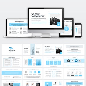 Moderno Business Plan Presentazioni Di Google Modello Modello Etsy