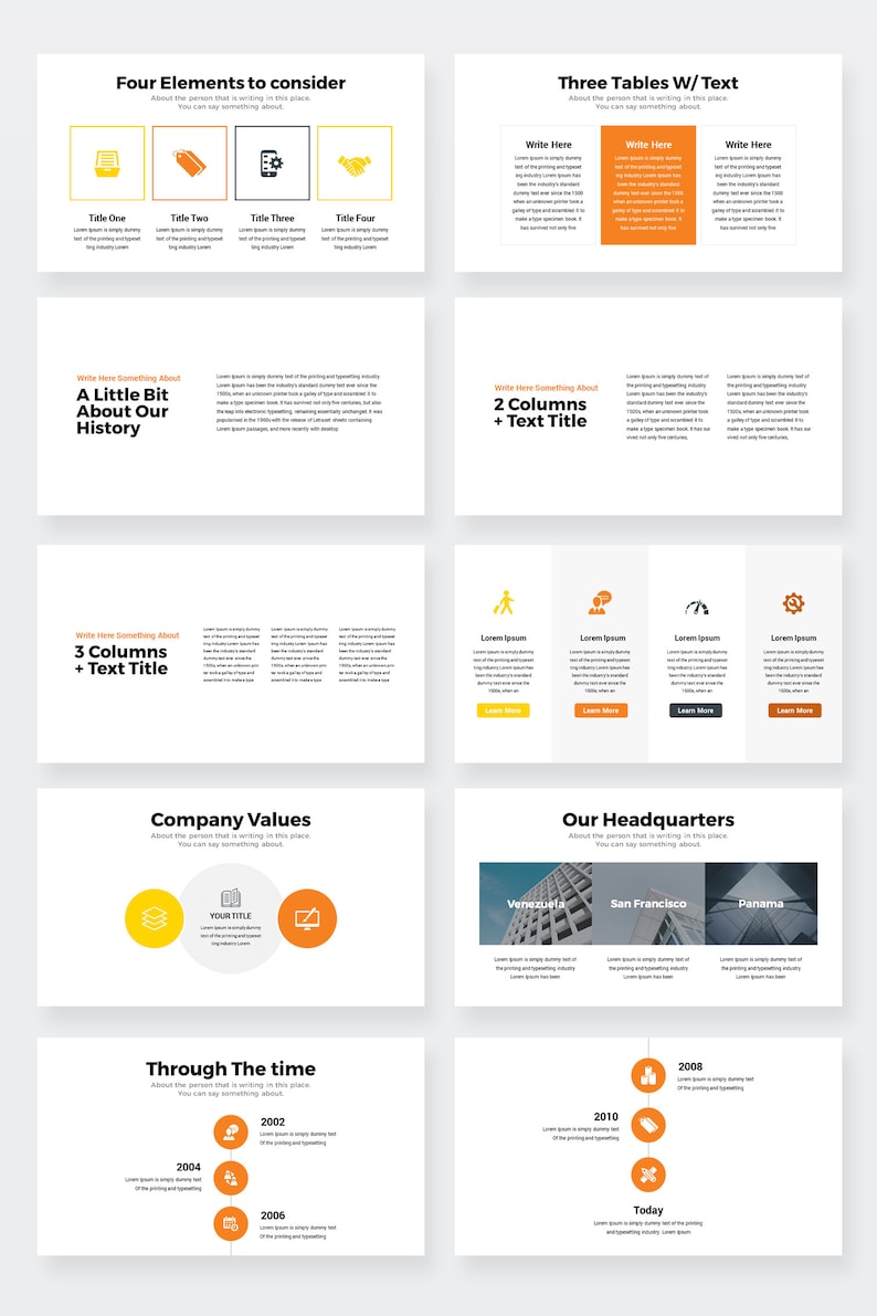 Minimal Clean Google Slides Presentation Template Etsy Minimal Clean Google Slides Presentation Template Etsy