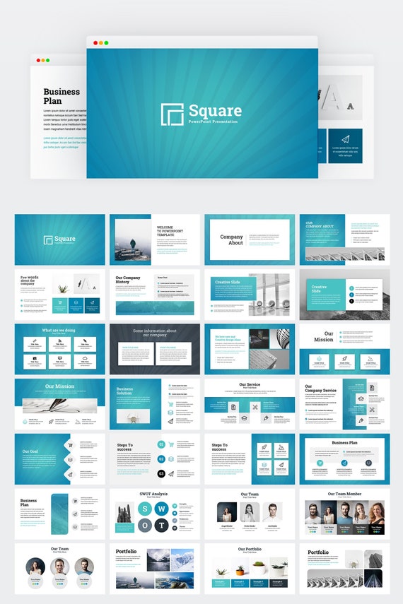 popular clean powerpoint presentation template clean powerpoint template