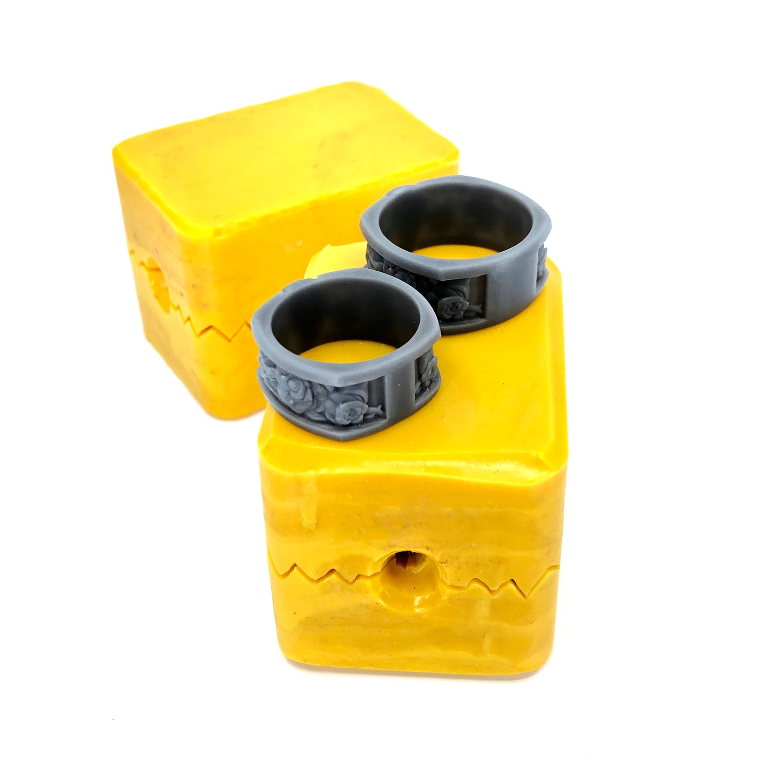 Jewelry Rubber Molds Wedding Bands Calavera Wedding Etsy