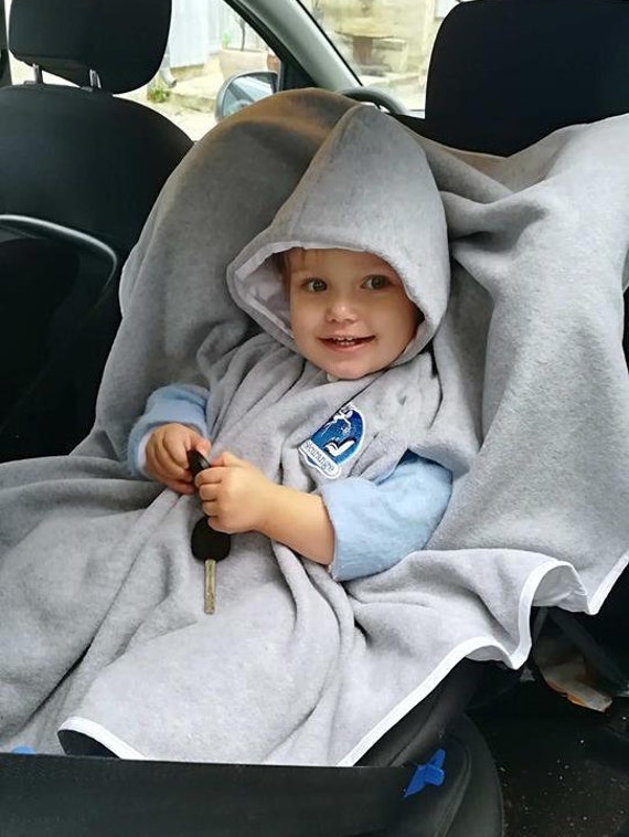 Poncho Polaire Et Coton Enfant Special Voiture Etsy Poncho Polaire Et Coton Enfant Special Voiture Etsy