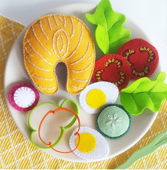 felt play food