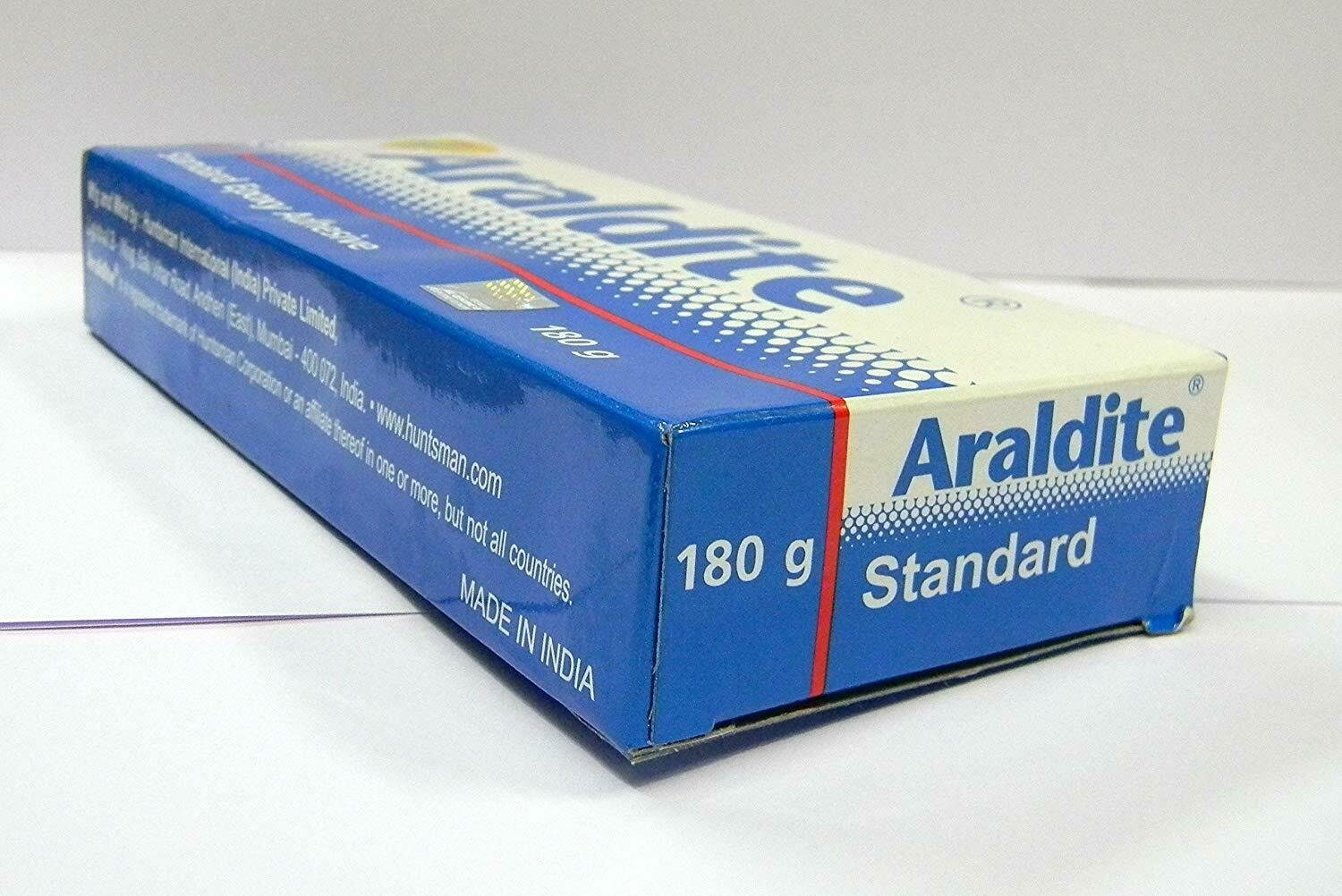 Araldite Standard Epoxy adhesive Glue 2 Part Resin & Hardener free postage  17ml X 2