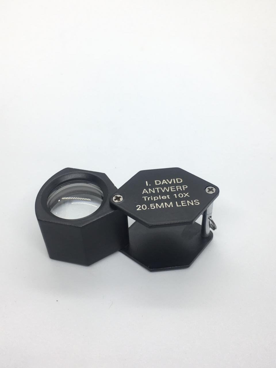 18 MM 10X Triplet Diamond Cut Black Eye Loupe Jewelry Making Metal  Inspection Magnifier Tool ELP-745.01 