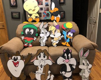 baby looney tunes nursery decor