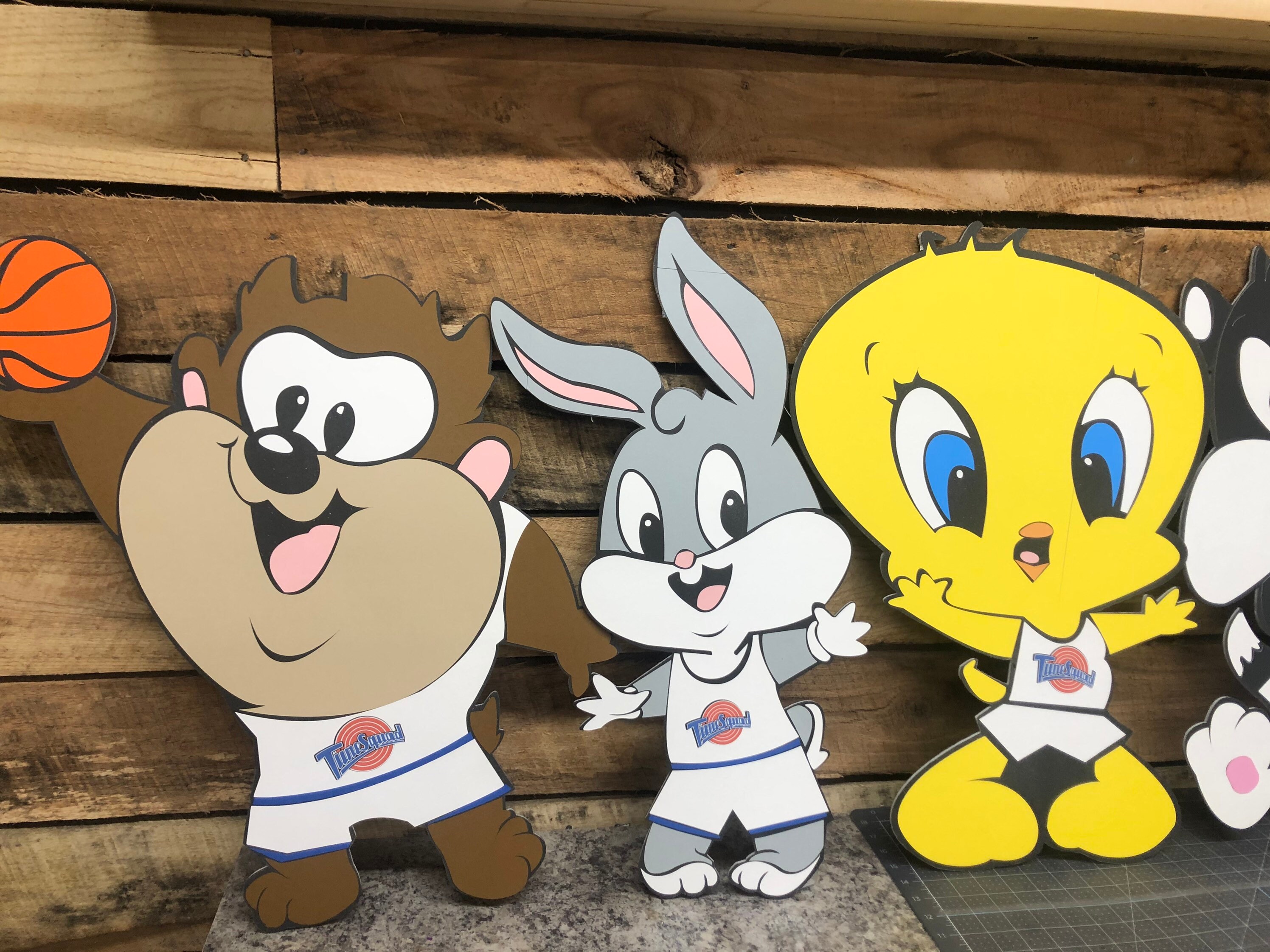 2 ft tall Space Jam Baby Looney Tunes Characters | Etsy