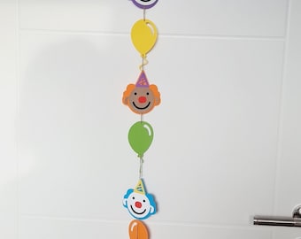 Clown balloon garland carnival decoration Alaaf Helau circus