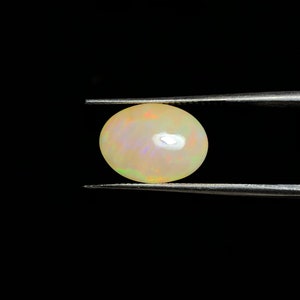 100% Natural Ethiopian Welo Opal, Opal Cabochon, Jewelry Making, Fire Opal, Opal Crystal. size 10x13.50 carat 3.10 October Birthstone