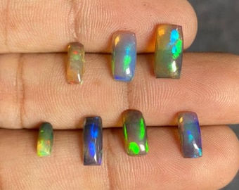 Natuurlijke Ethiopische opaal cabochons, vuuropaal edelstenen