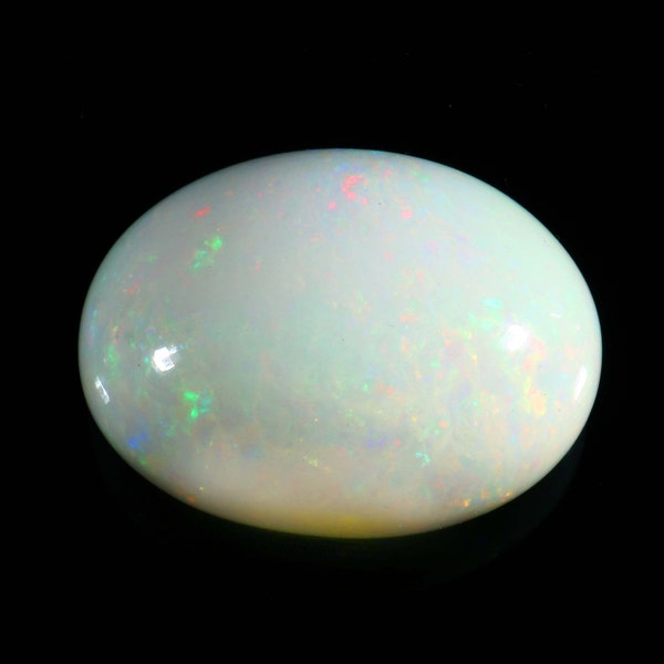 Lope Clean Opal, Natural Ethiopian Opal Cabochon Loose Gemstone, Use For Necklace, Rare Big Size Opal, Weight - 90 Carat, Size - 36x27x18 mm