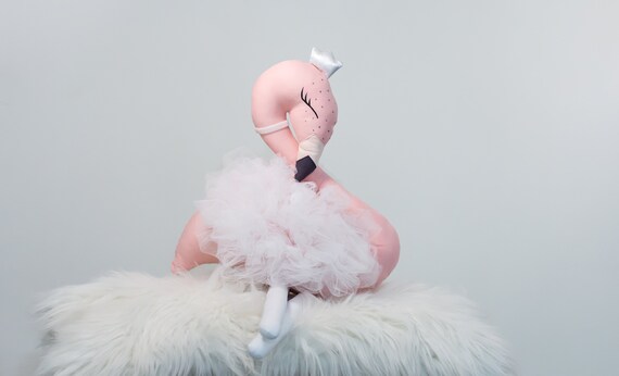 pink flamingo plush