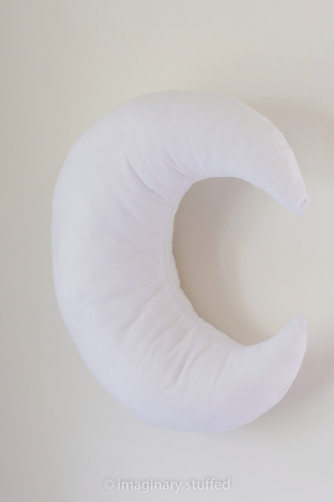 HALFMOON PILLOW Moon shaped pillow Moon Cushion Gray & Etsy