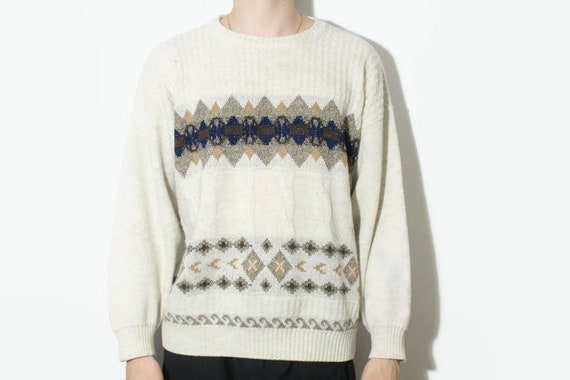 New mens fashion sweater Classic deer pattern sweater