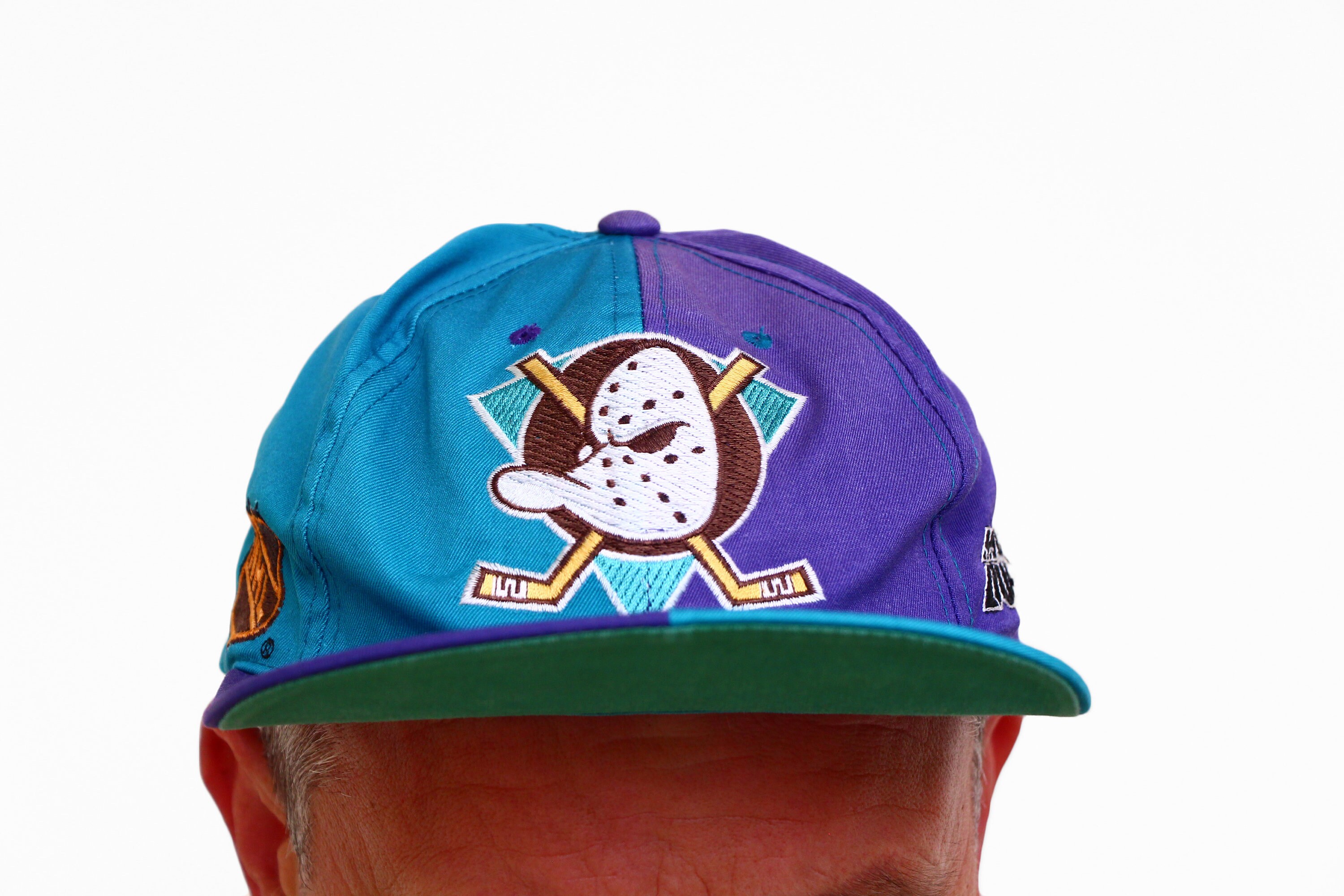 Vintage Mighty Ducks cap Anaheim Big logo NHL summer sport hat Etsy