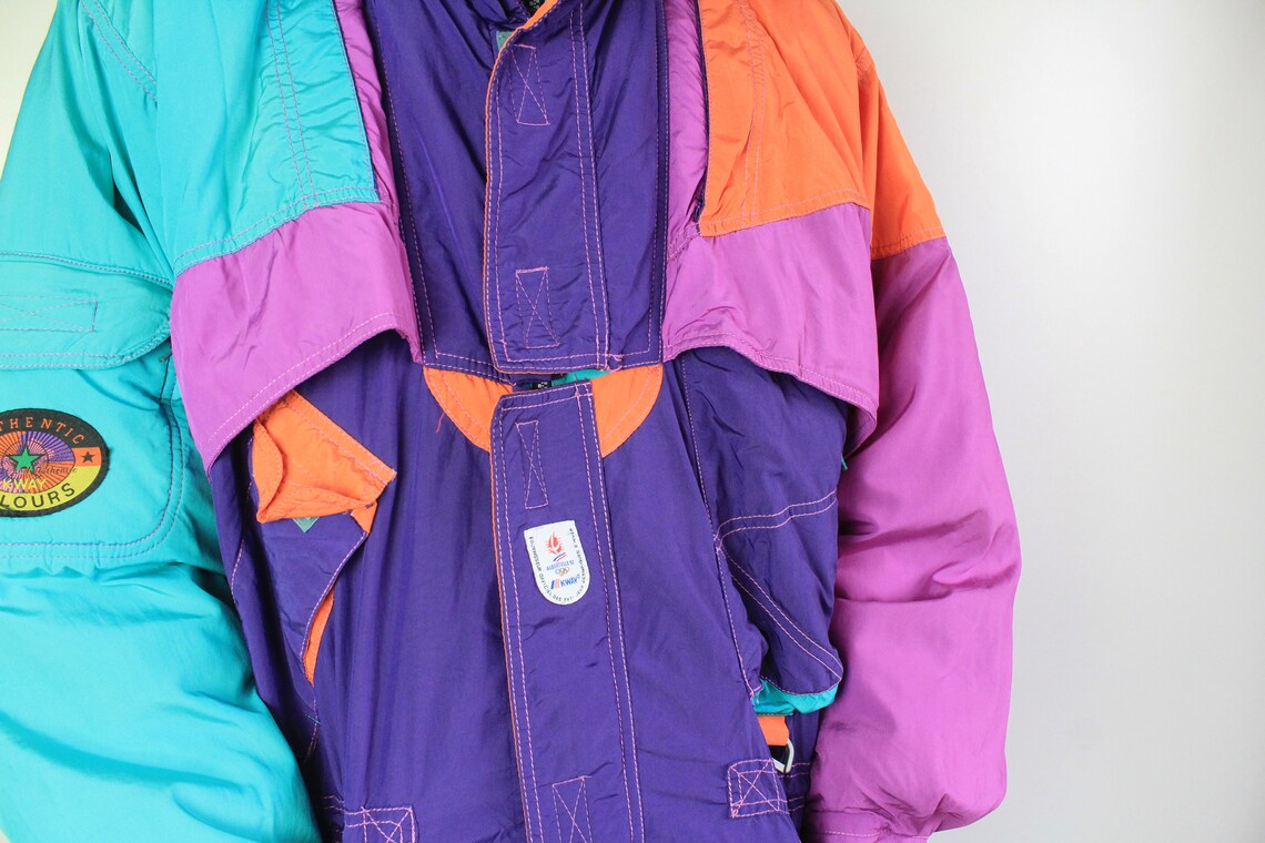 Veste K-Way International Pour Homme Taille XL - Bleue, Packable, Waterproof, Polyamide, Occasion Très Bon état