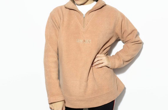 vintage half zip sweater