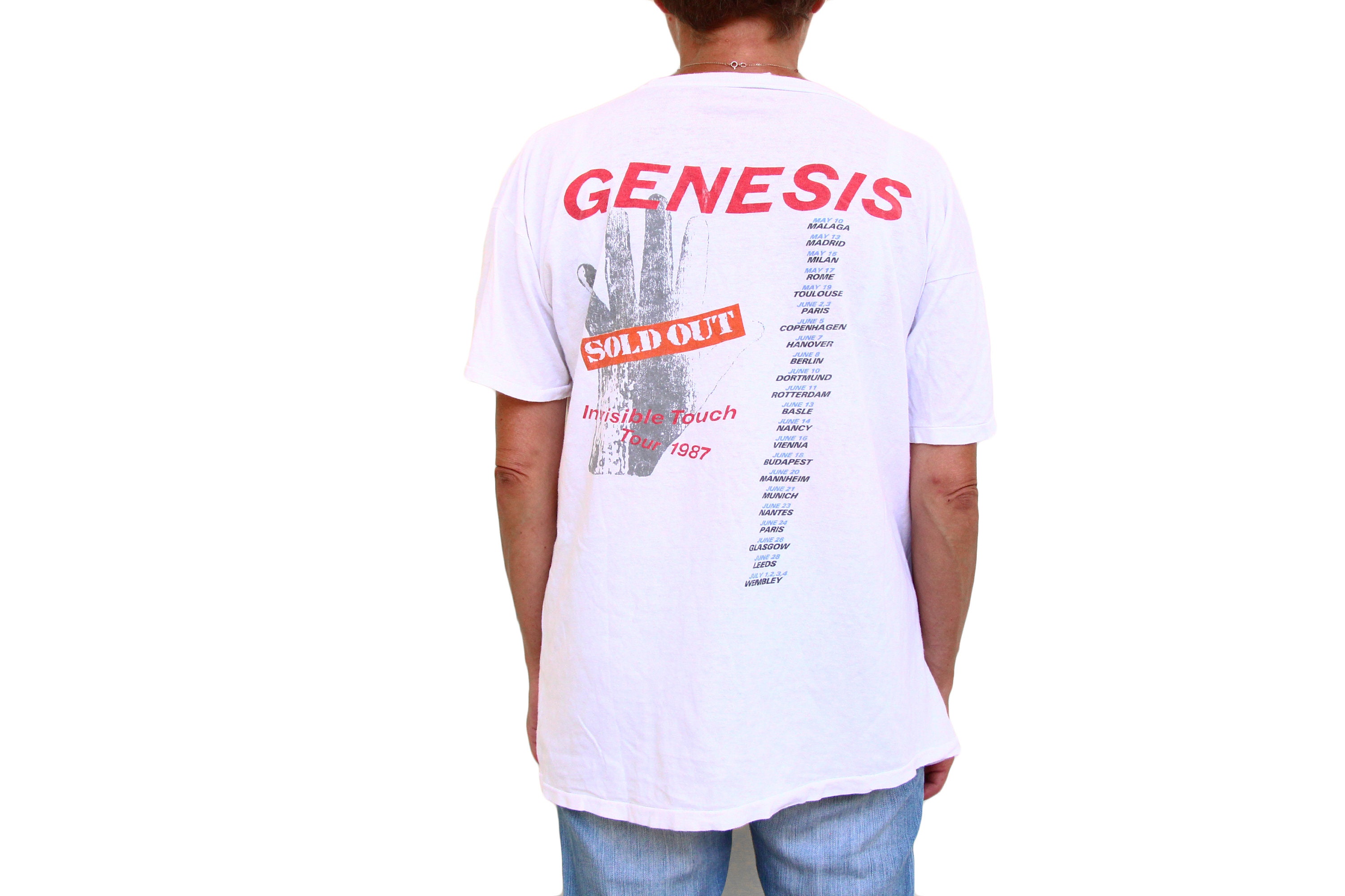 genesis invisible touch tour t shirt
