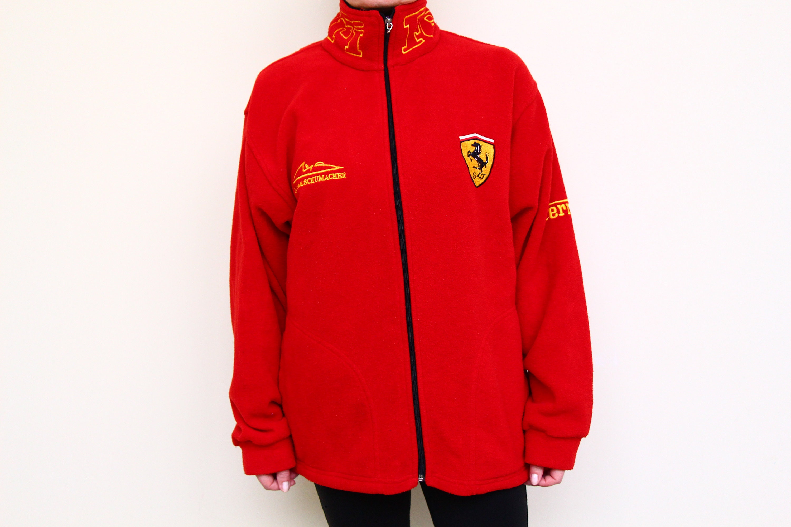 ferrari fleece jacket