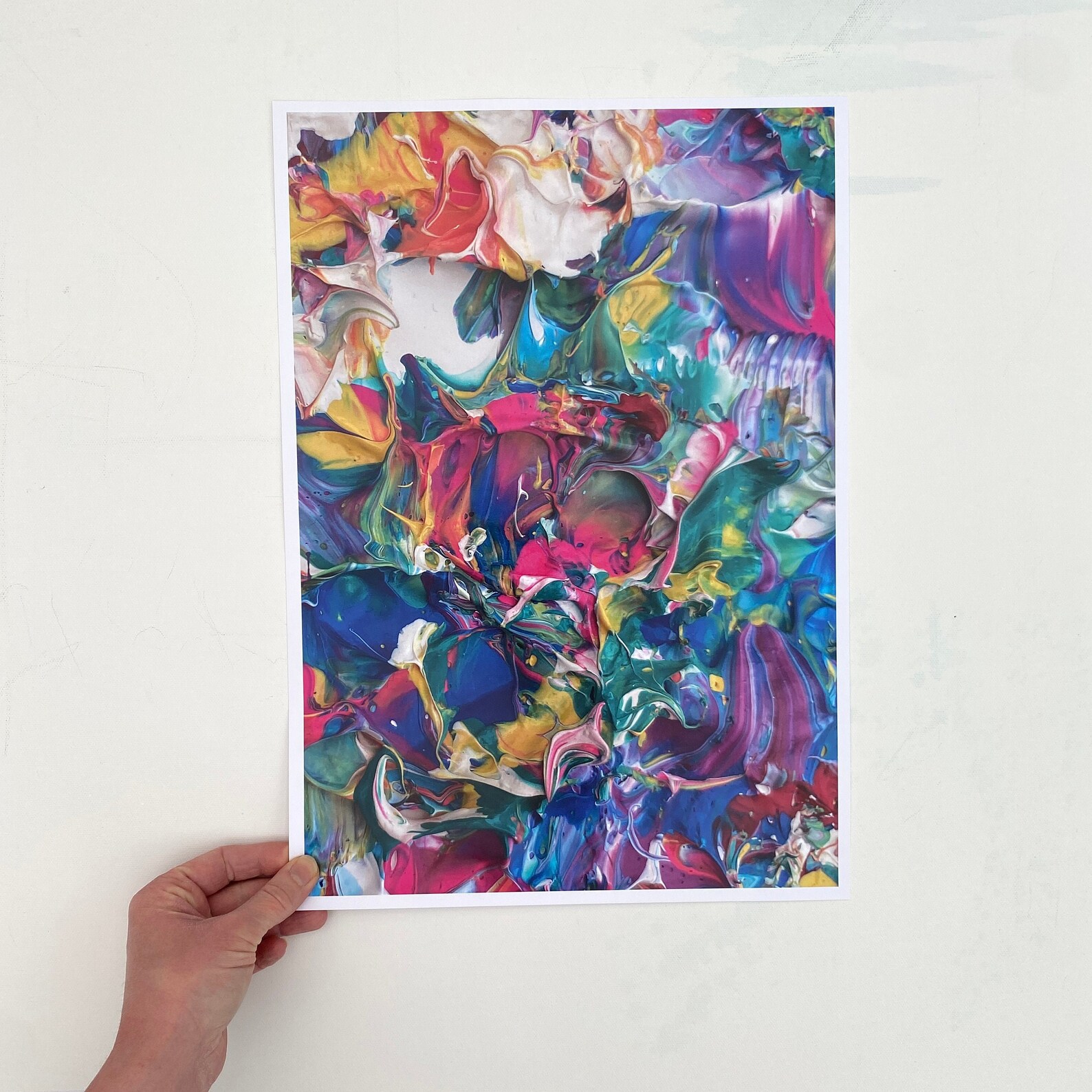 Vibrant Wall Art Prints Colourful Posters Gallery Wall Etsy