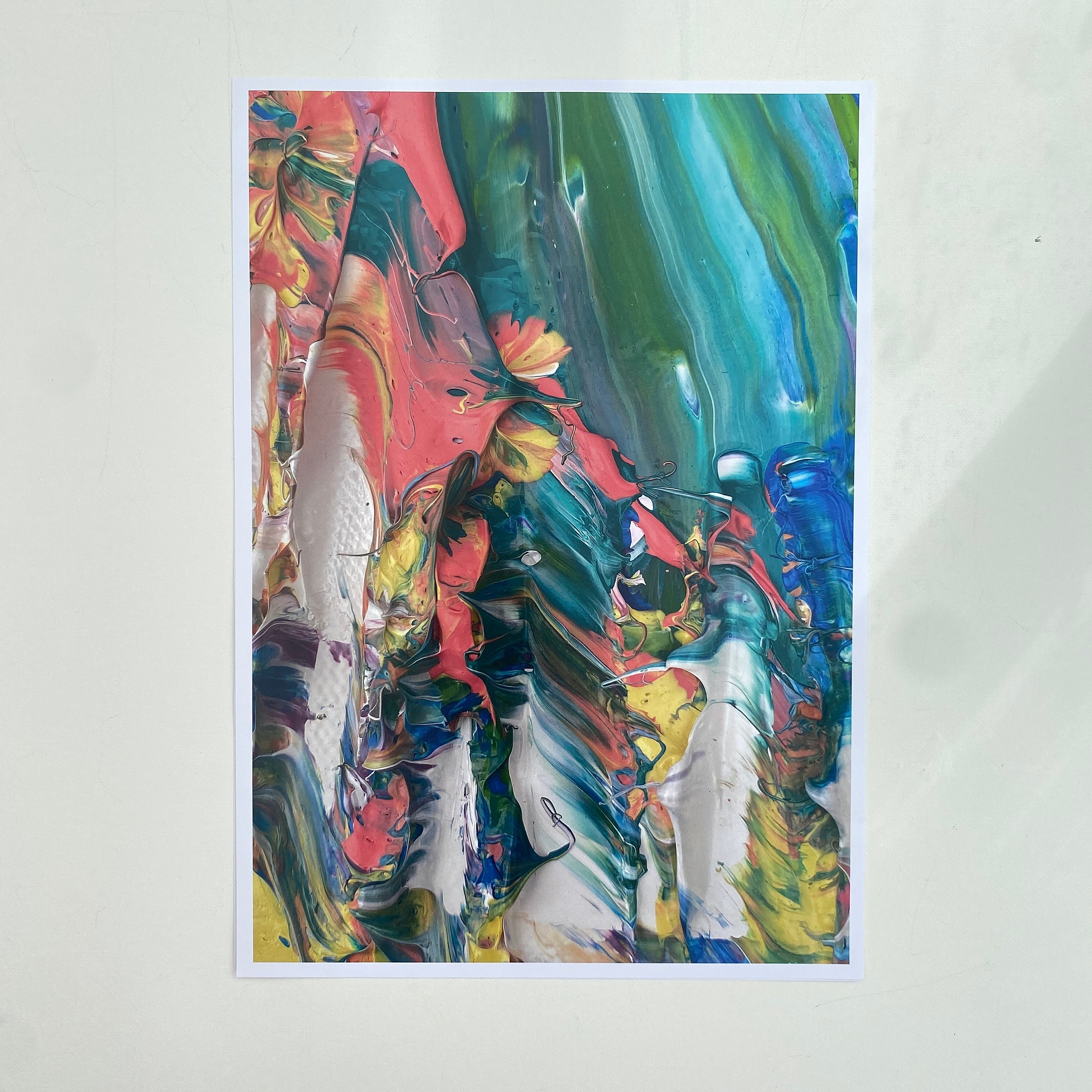 Ocean Themed Art Print Sea Abstracts Beach Artwork Etsy