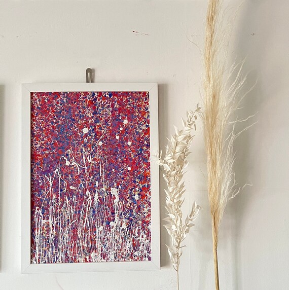 Framed Wall Art for Home Gallery Original Painting Etsy