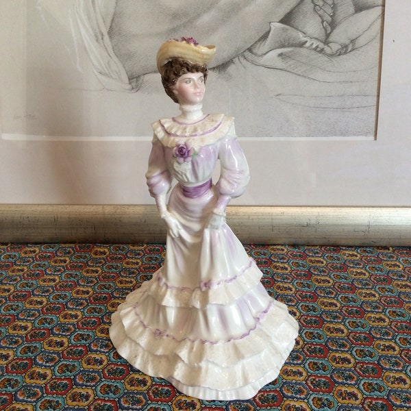 Limited Edition Louisa At Ascot Coalport Figurine