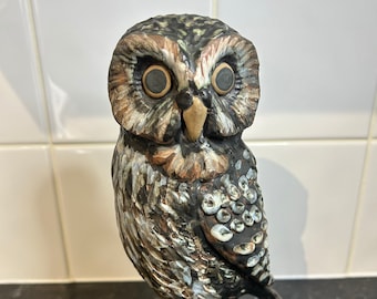 Signed Stuart Bass Large Owl