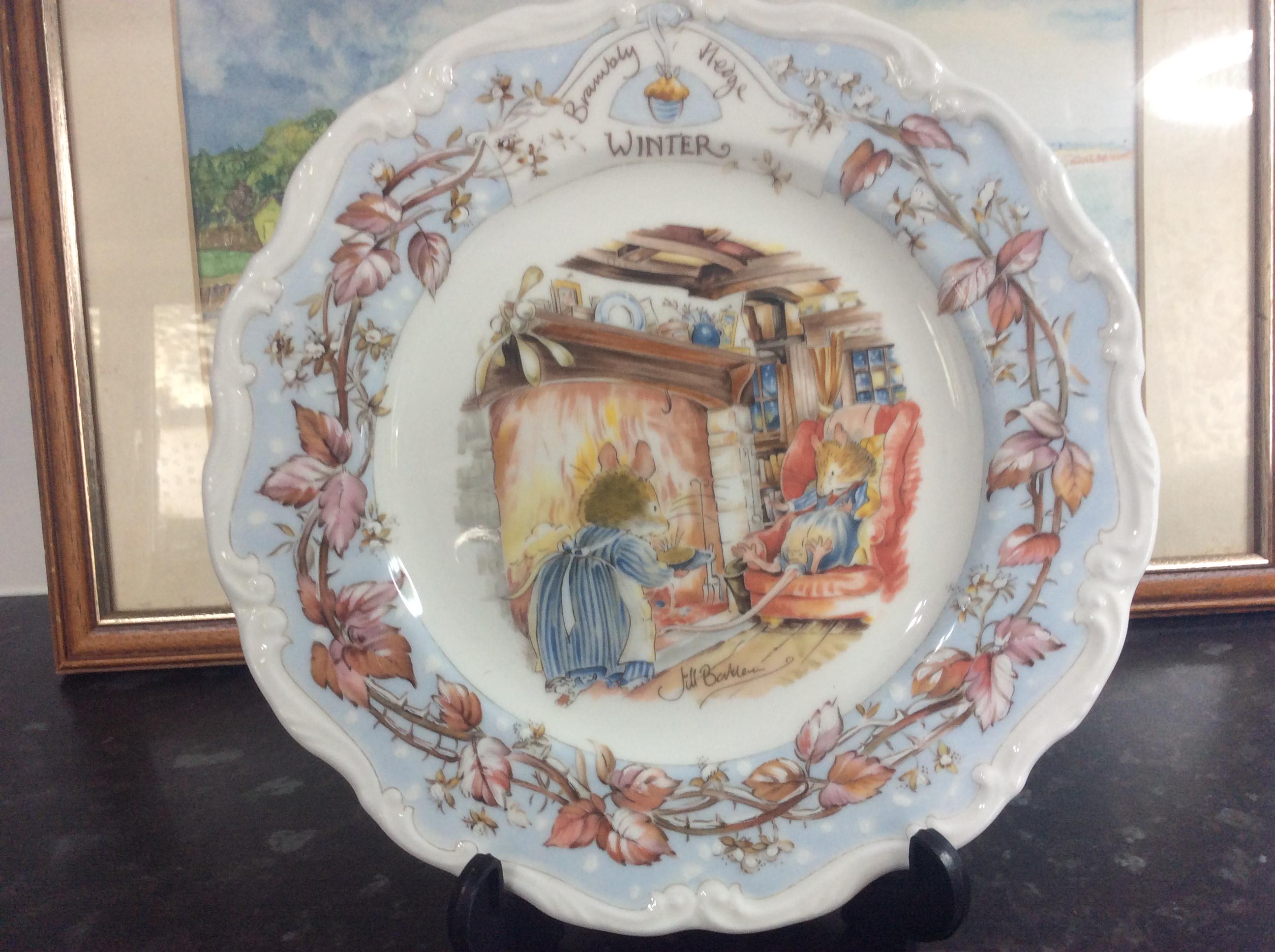 Brambly Hedge Plate - Etsy Singapore