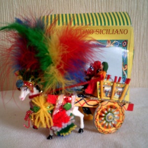 Sicilain Holzwagen