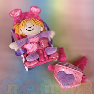 Jellybabes Sleepytime Baby Miniature Rag Doll with Accesories Jellycat BNWOT - HTF - Vintage Toy - Extremely Rare Find – Collectors Item