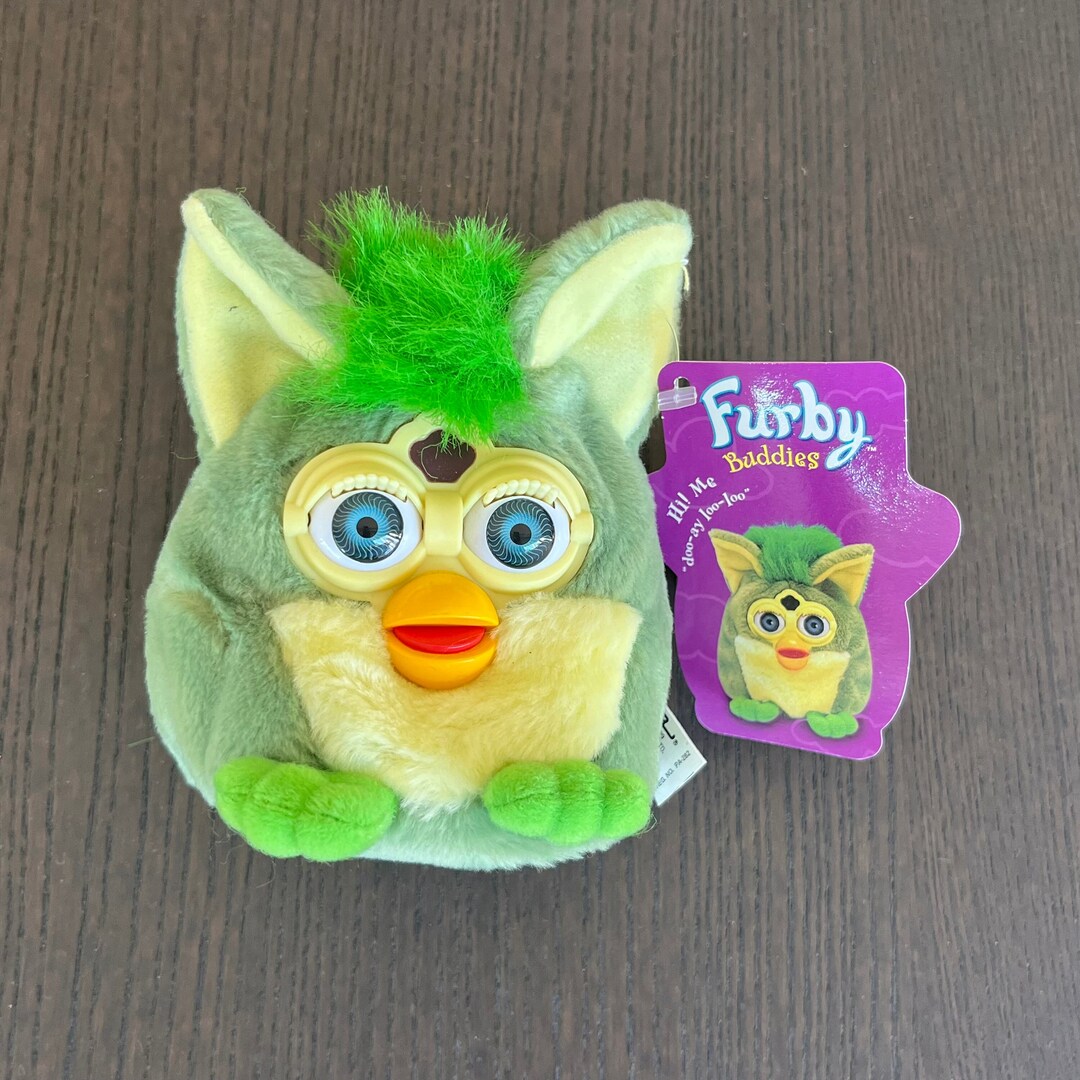 Furby Buddies Frog Bean Bag Vintage Friend New With Tags Etsy