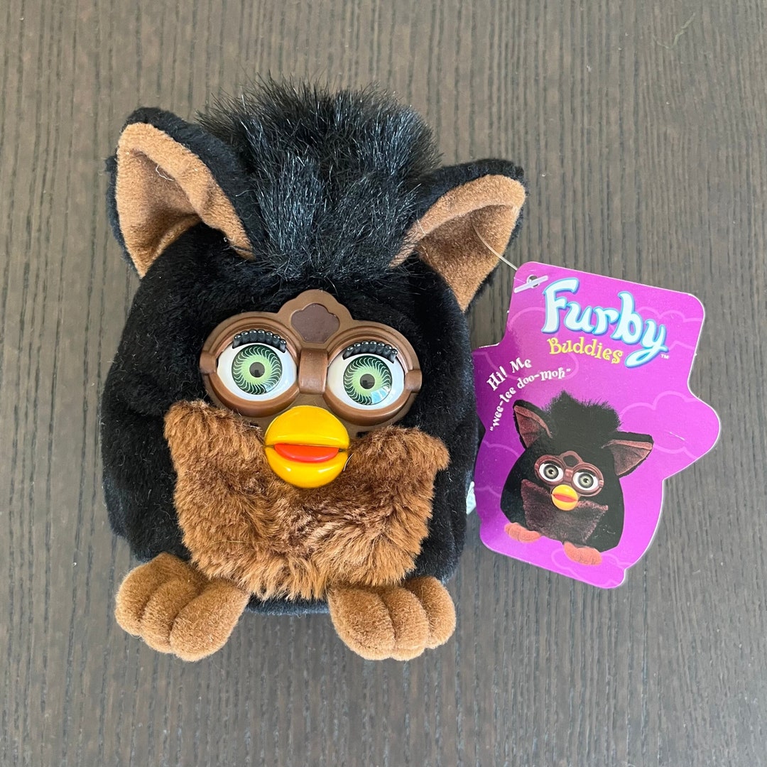 Furby Buddies Gorilla Bean Bag Vintage Friend New With Tags Etsy