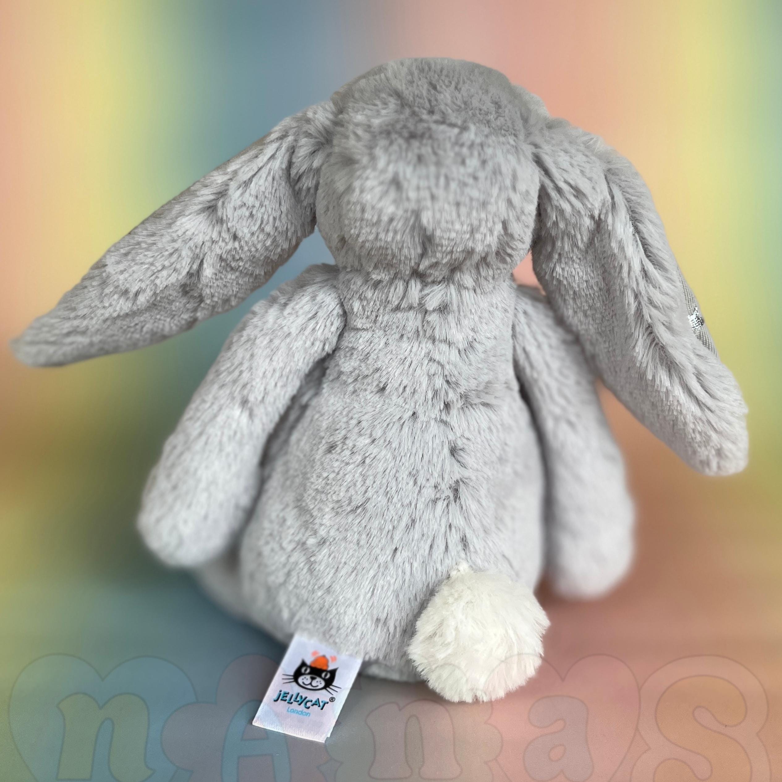 Retired Small Bashful Shimmer Bunny Jellycat: Rabbit Plush BNWOT