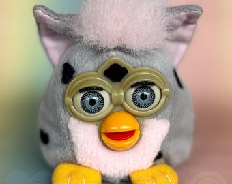 Fake Furby Buddies Leopard - Bean bag - Vintage - Bootleg