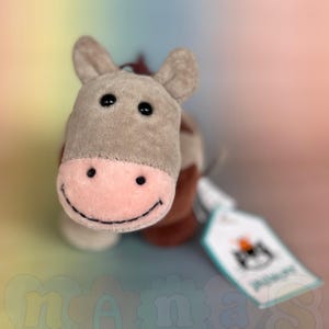 Crazy Horse Jellycat Plushie BNWT - Retired - Hard to Find - Vintage Tagged Toy - Very Rare Find