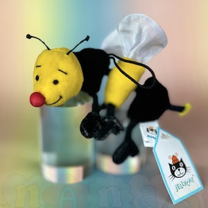 Dingly Dangly Betty Bee Jellycat Plushie BNWT - Retired - Hard to Find - Vintage Tagged Toy - Very Rare Find