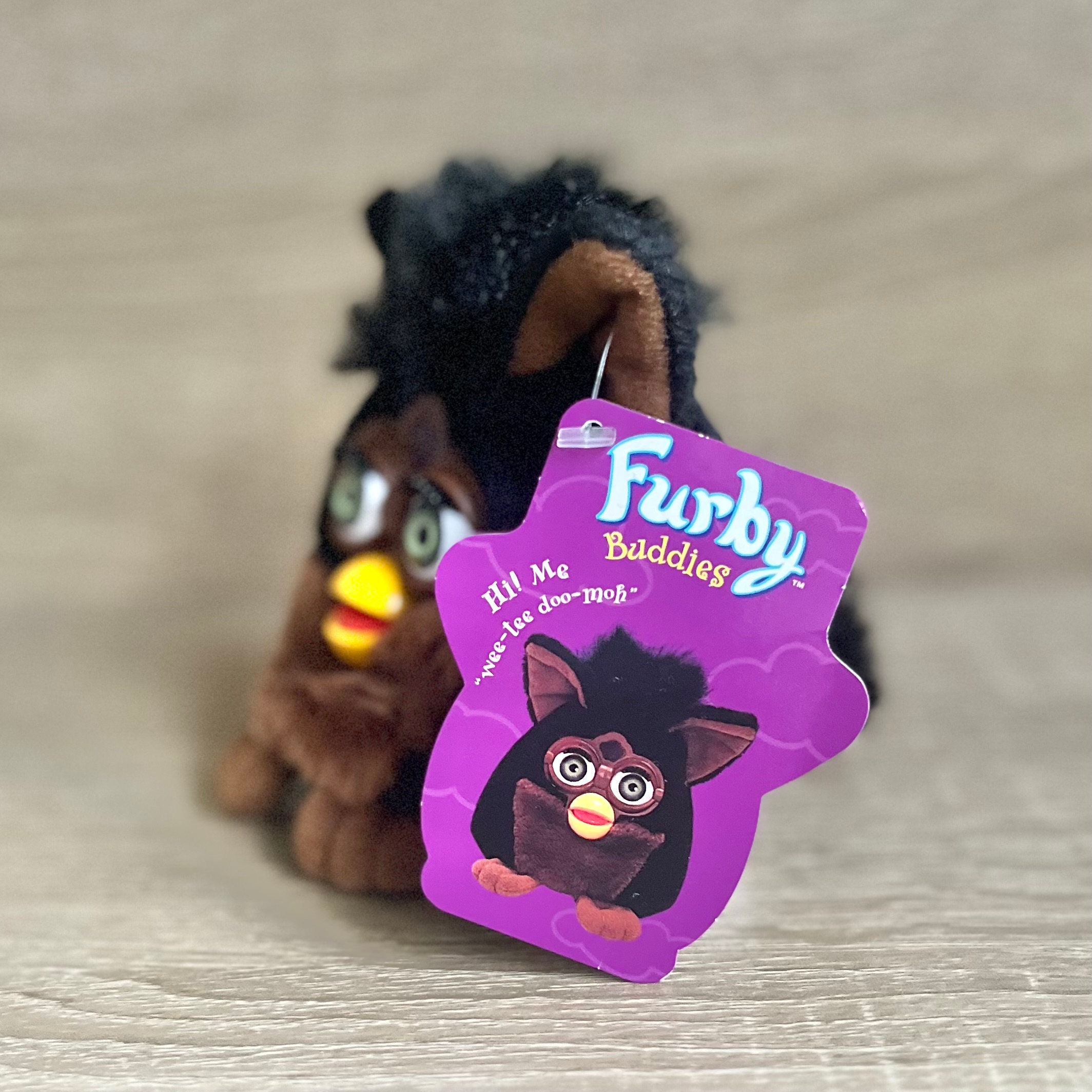 Furby Buddies Gorilla Bean Bag Vintage Friend New With Tags Etsy