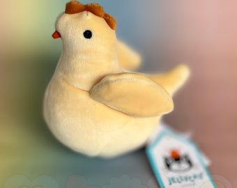 Yellow Chicklette Jellycat Plushie BNWT - Retired - Hard to Find - Peep