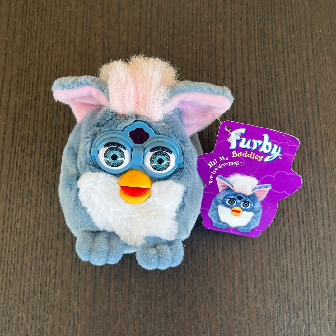 Furby Buddies Elephant Bean Bag Vintage Friend New With Tags Etsy