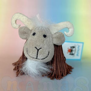 Rural Rustler Goat Sheep Lamb Jellycat Plushie BNWT - Retired - Hard to Find - Vintage Tagged Toy - Very Rare Find